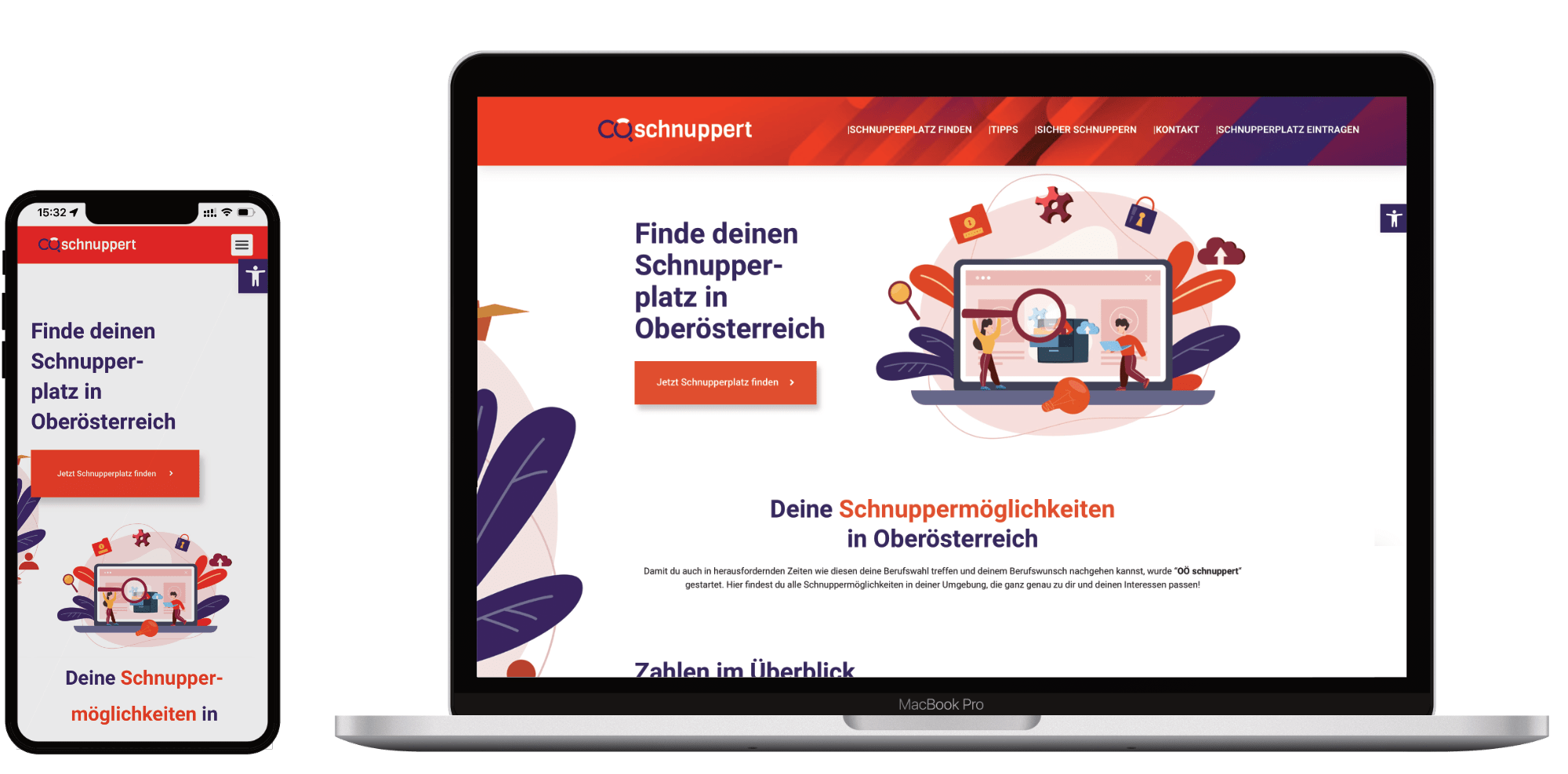Webdesign & Softwareentwicklung OÖ Schnuppert