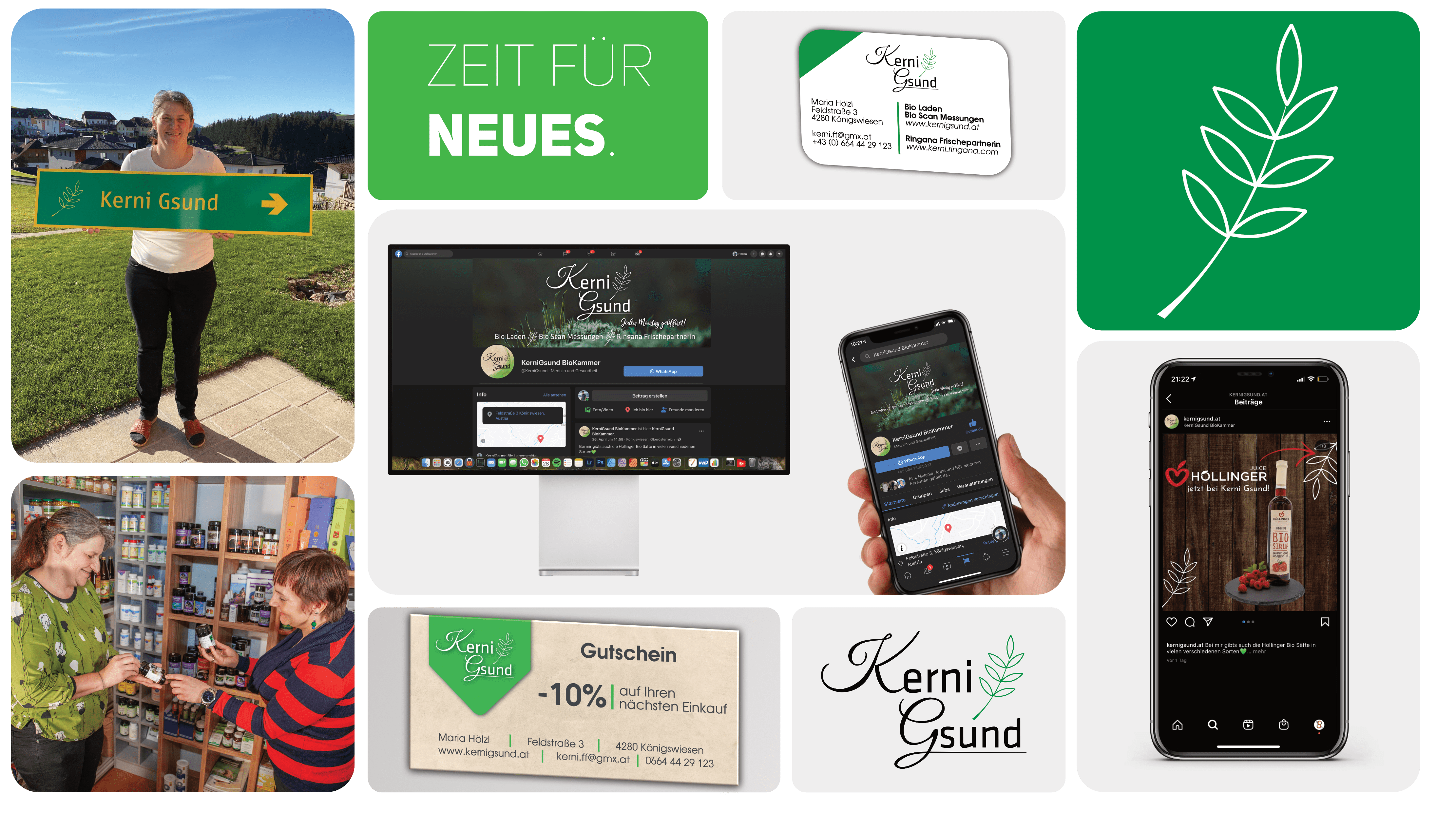 modern Web Posting Kerni GSund