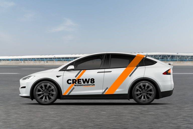 Design der Firmenautos CREW8