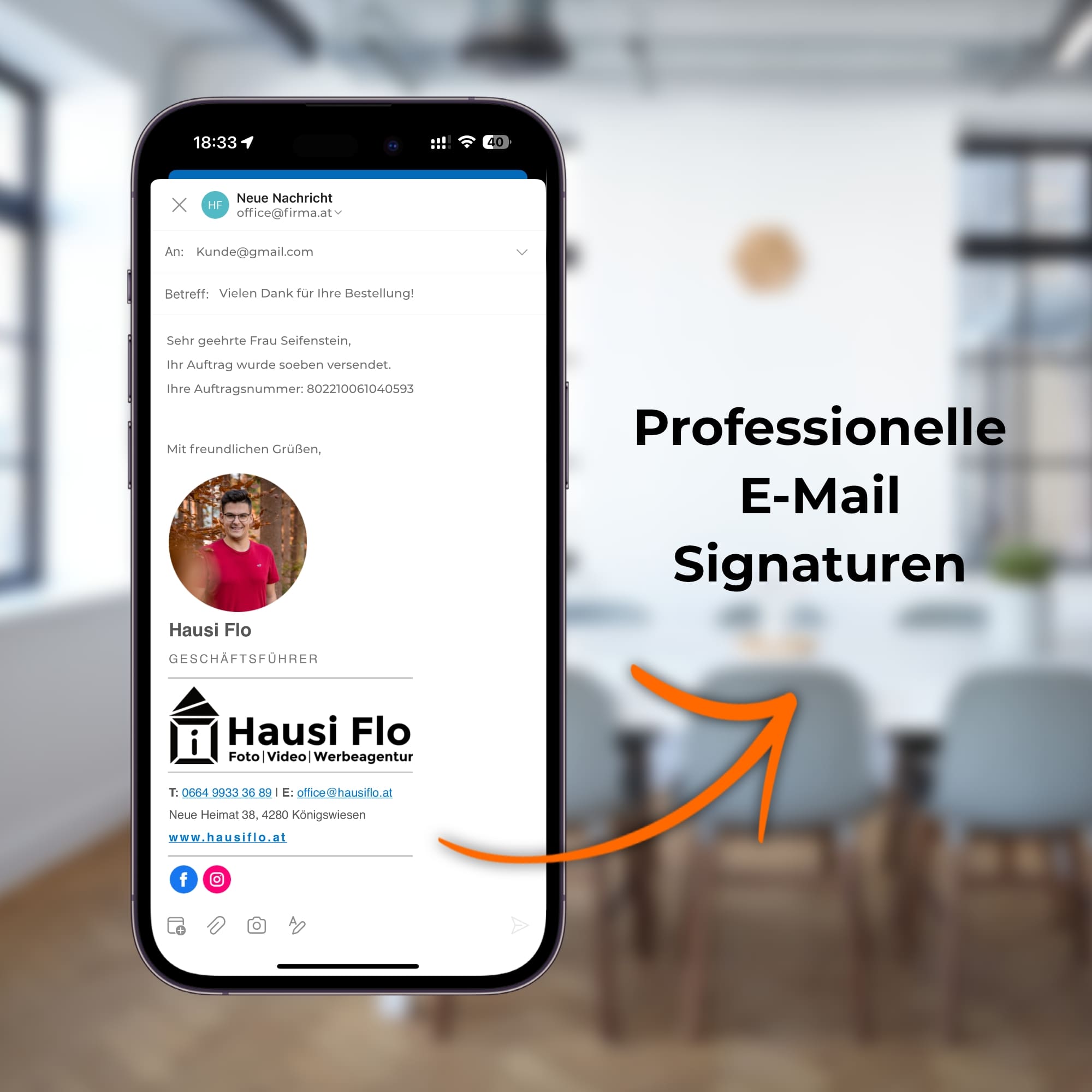 Design von Email-Signaturen